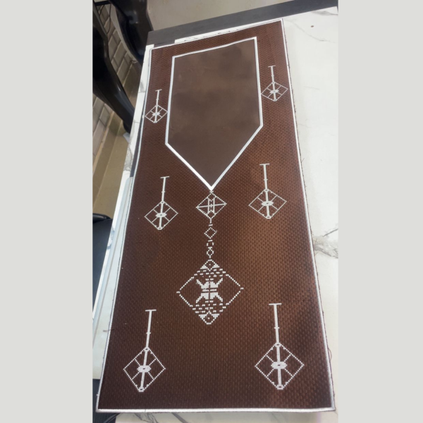 Chocolate Agbada Design