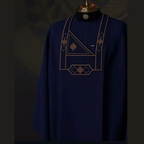 Agbada Navy Blue